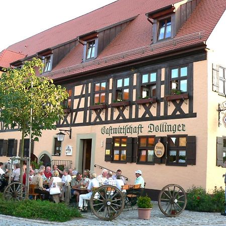 Gasthaus Dollinger Дінкельсбюль Екстер'єр фото