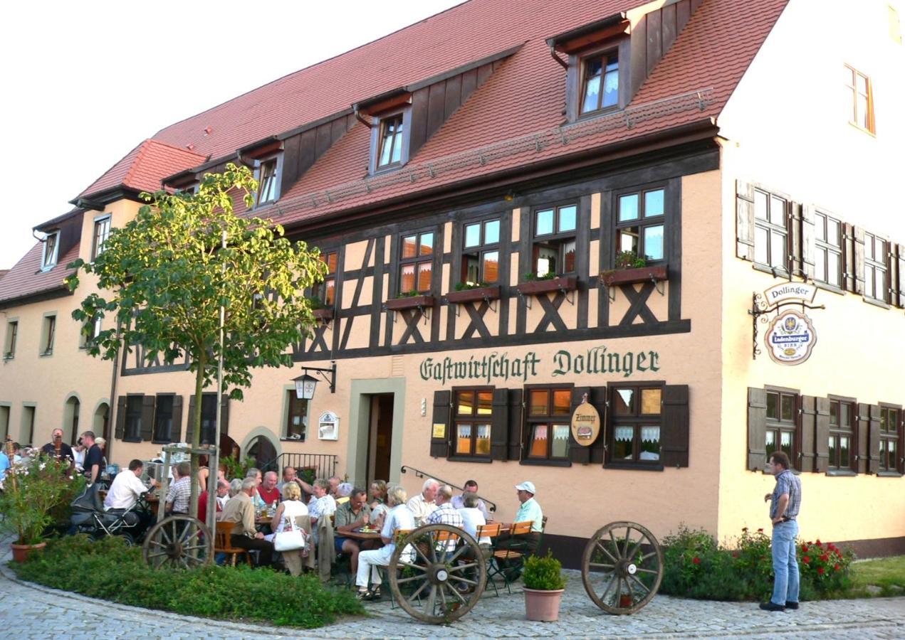 Gasthaus Dollinger Дінкельсбюль Екстер'єр фото